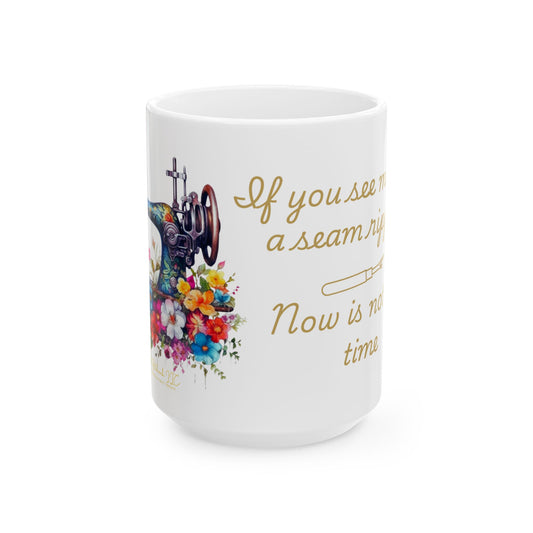 Ceramic Mug, White, (11oz, 15oz)