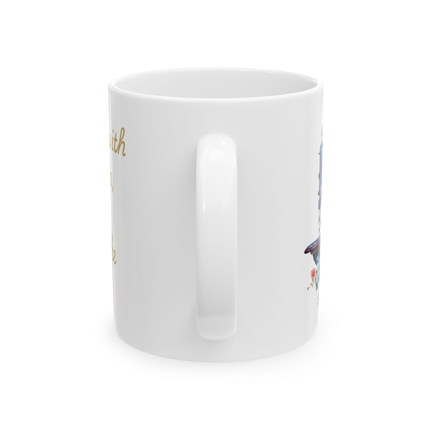 Ceramic Mug, White, (11oz, 15oz)