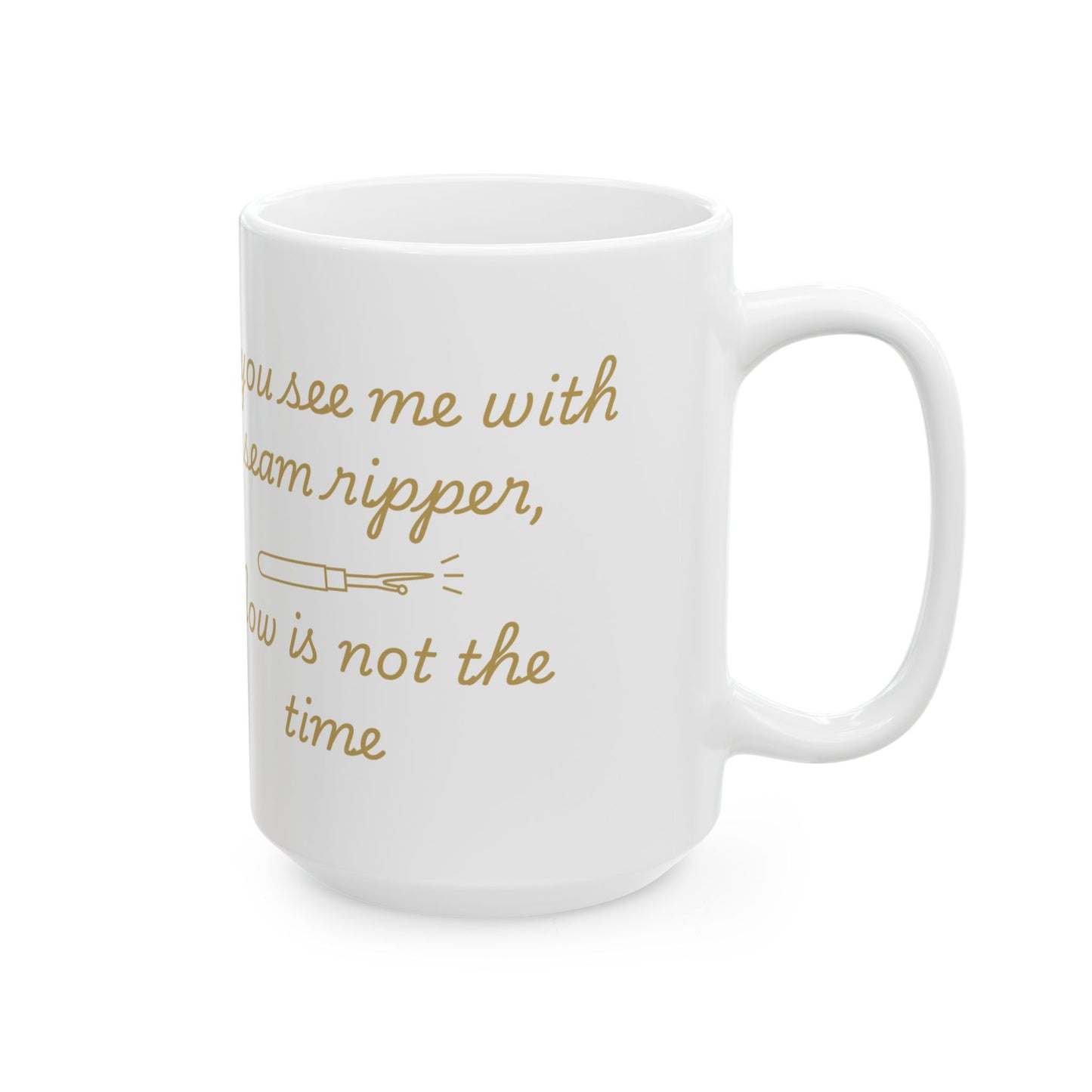 Ceramic Mug, White, (11oz, 15oz)